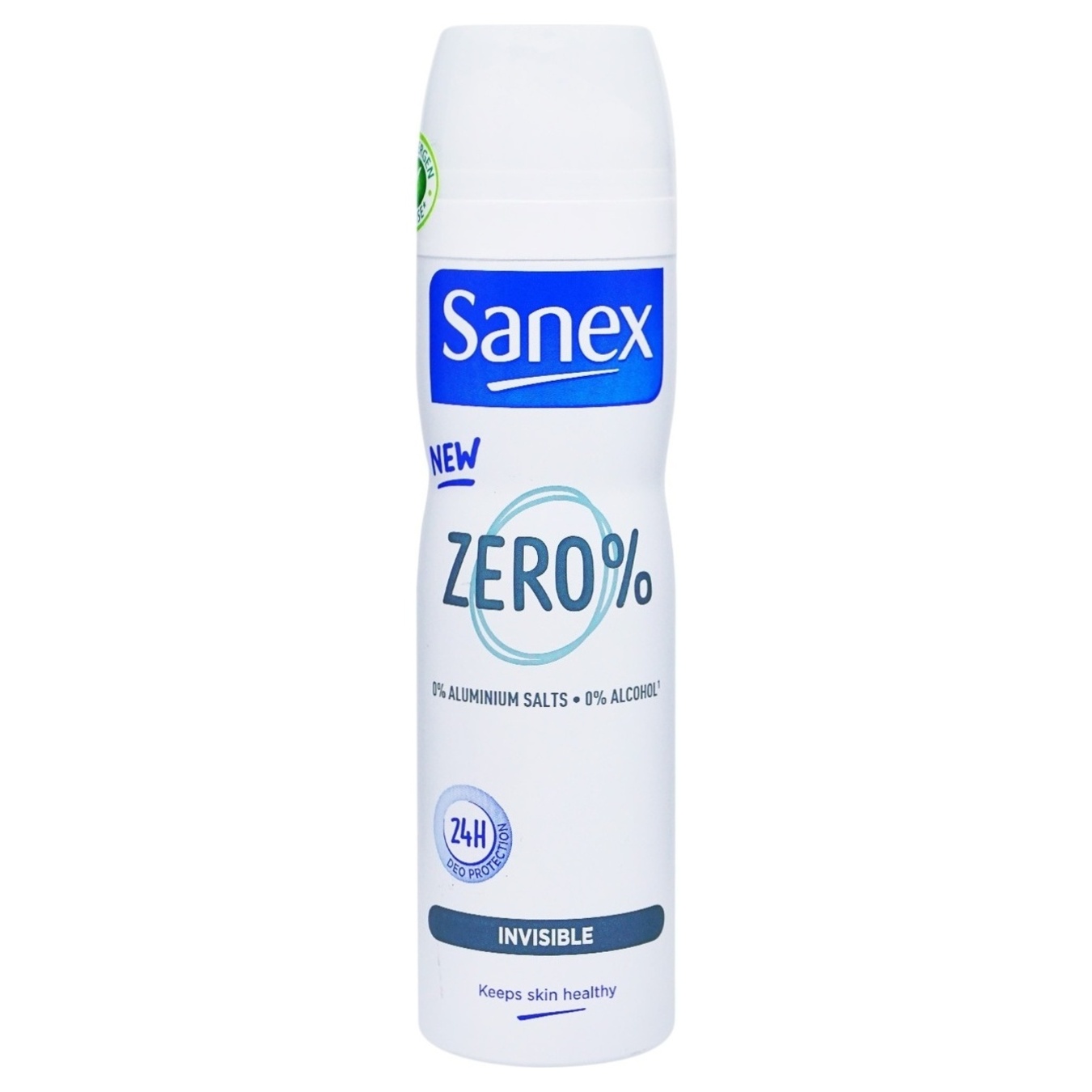 Дезодорант-спрей Sanex іnvisible 0% солей алюмінію, 0% спирту 150мл