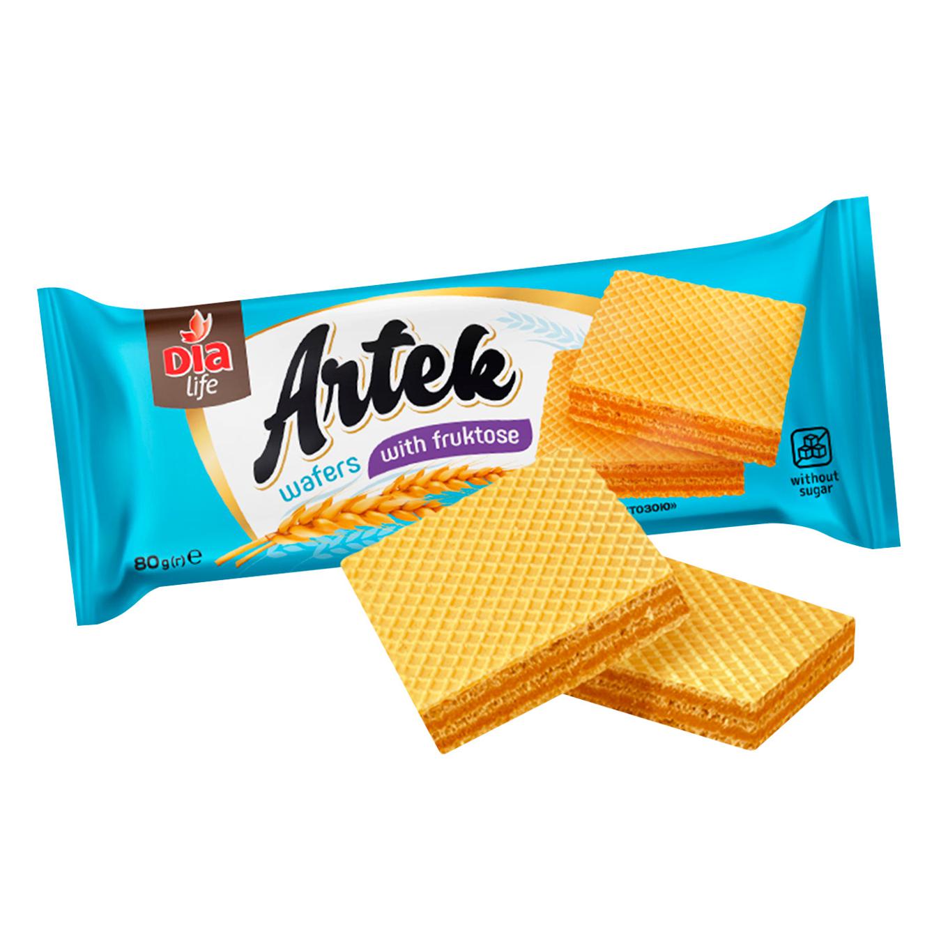 Wafers DiaLife Artek with fructose 80g
