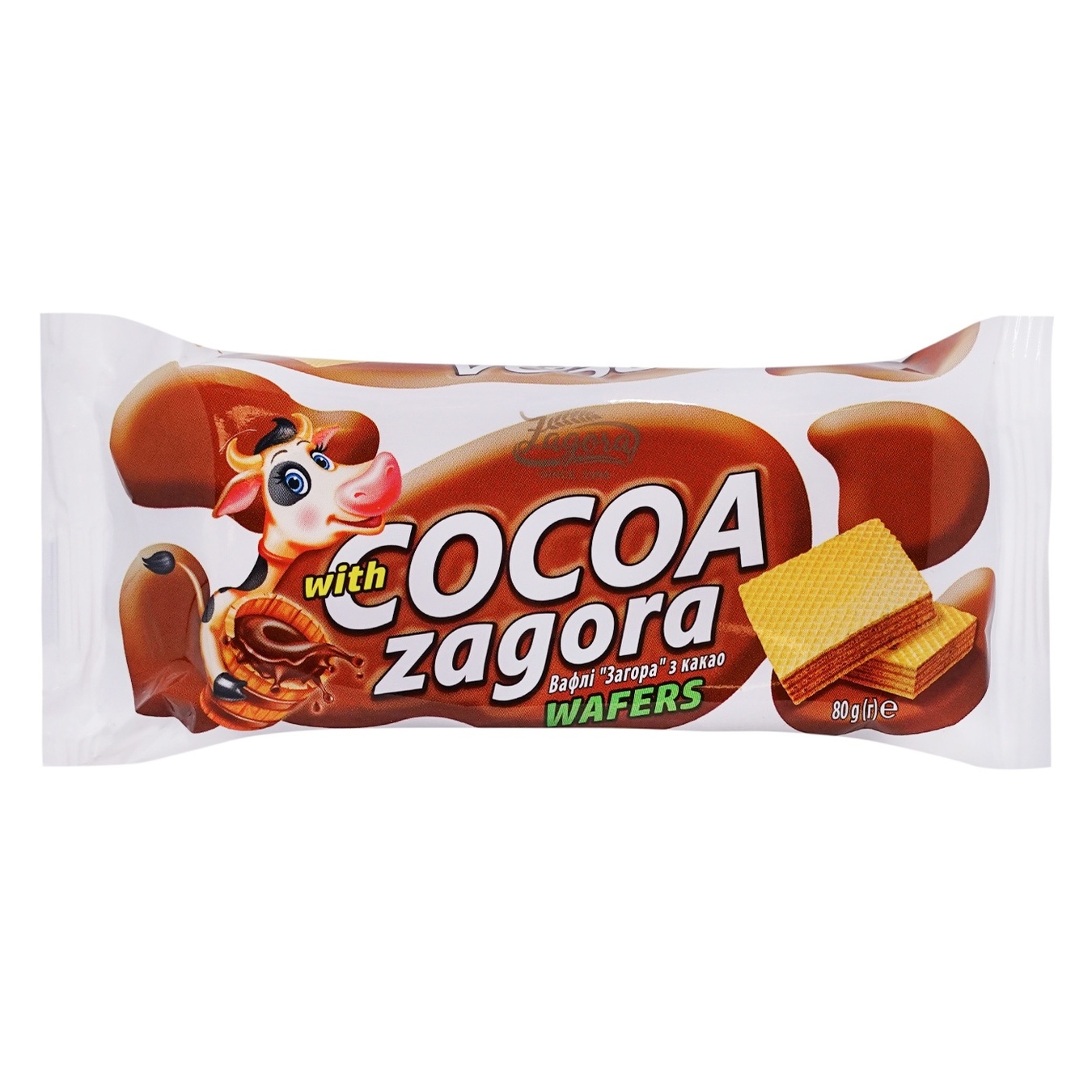 Wafers Zagora with cocoa 80g