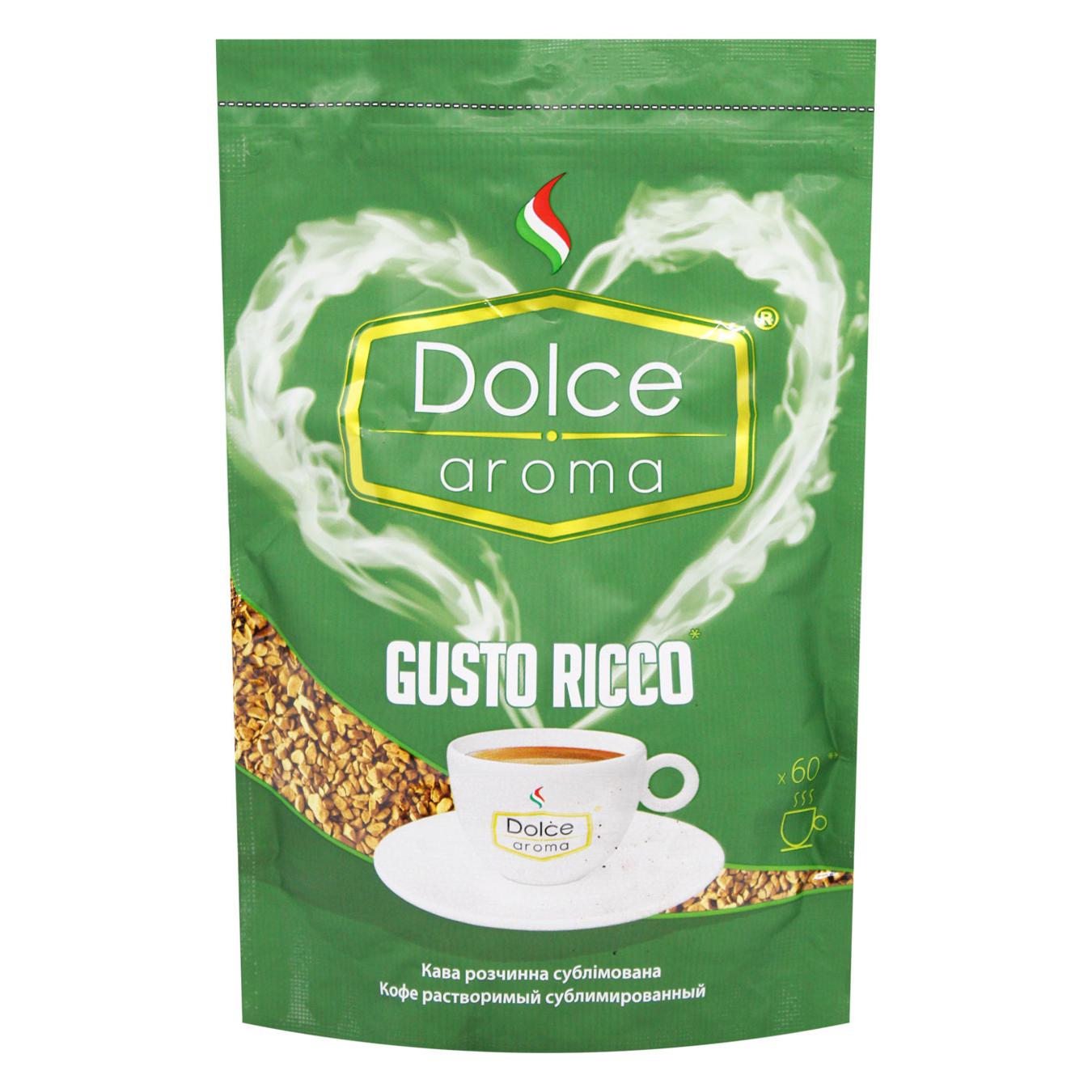 Кофе Dolce Aroma Gusto Ricco растворимый 120 г