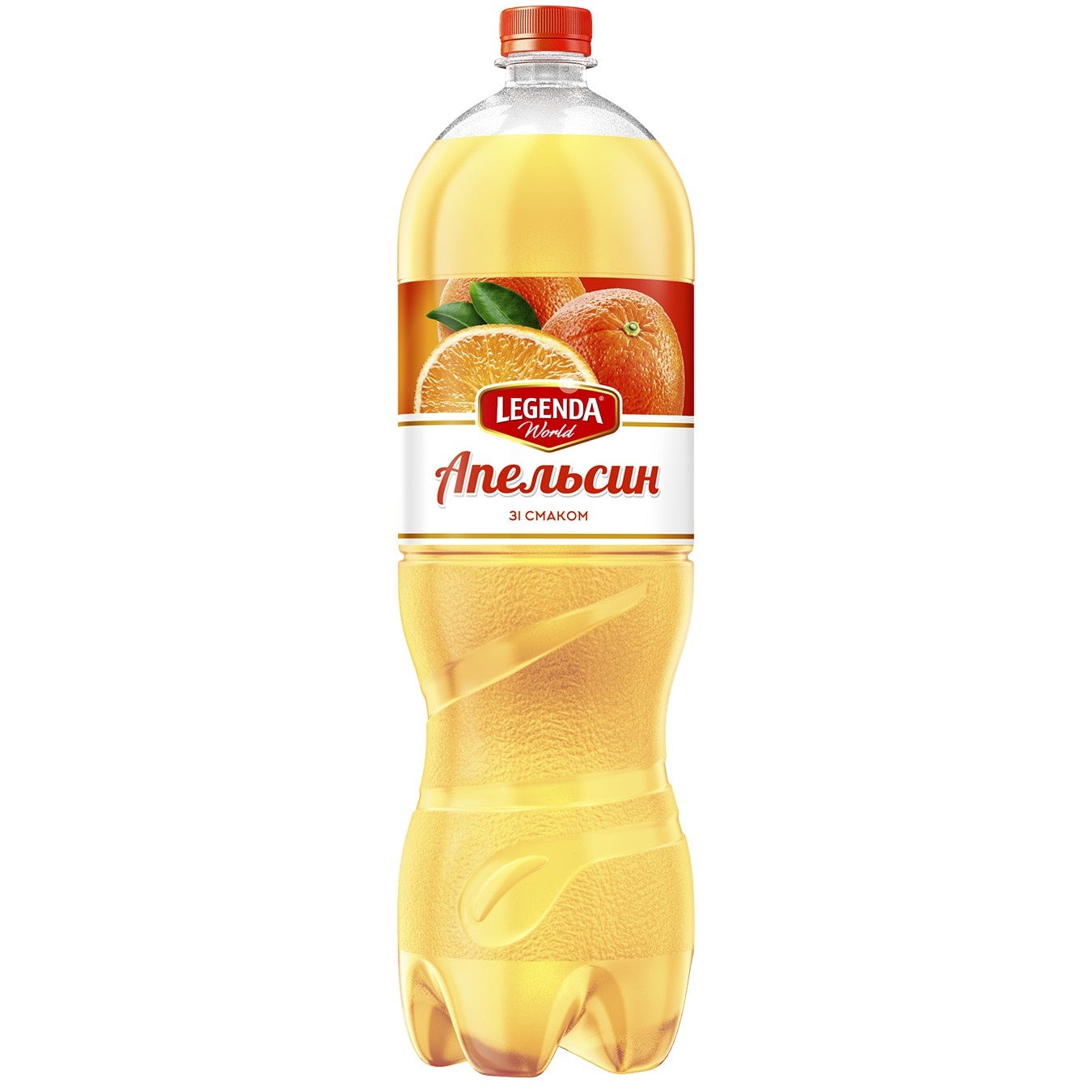 Carbonated drink Legenda orange 2l