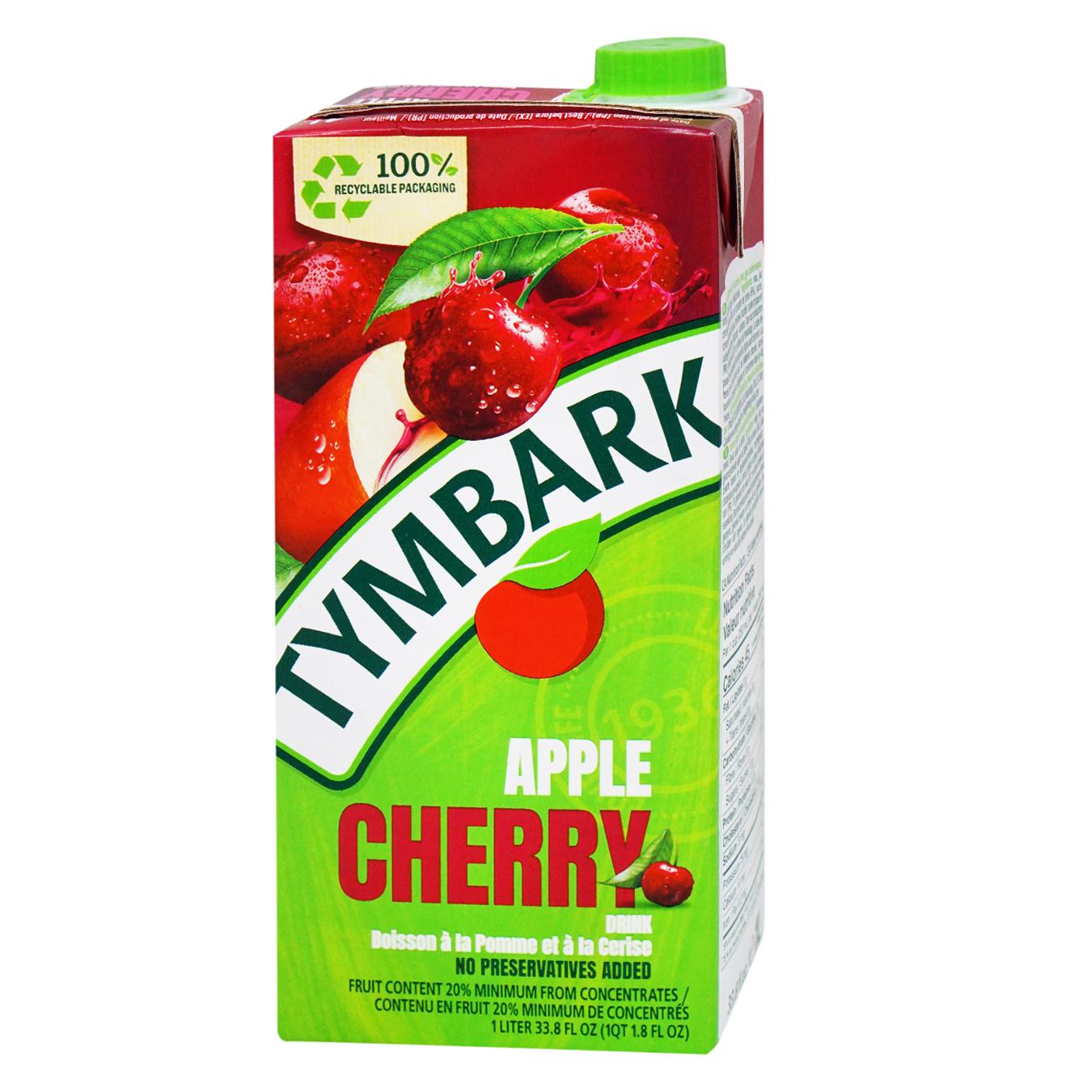 Напиток Tymbark яблоко, вишня 1л