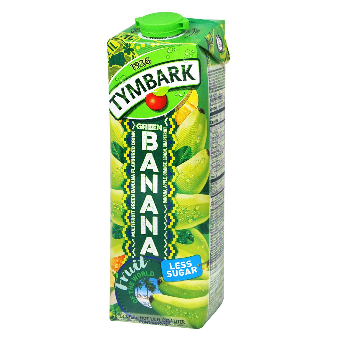 Напій Tymbark зелений банан 1л