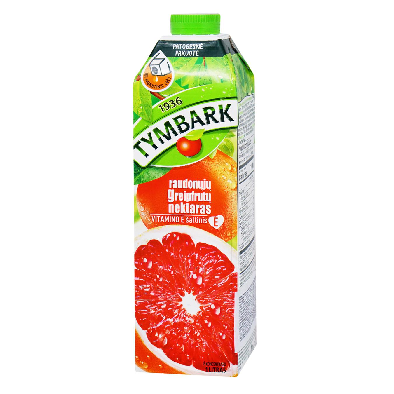 Нектар Tymbark червоний грейпфрут 1л