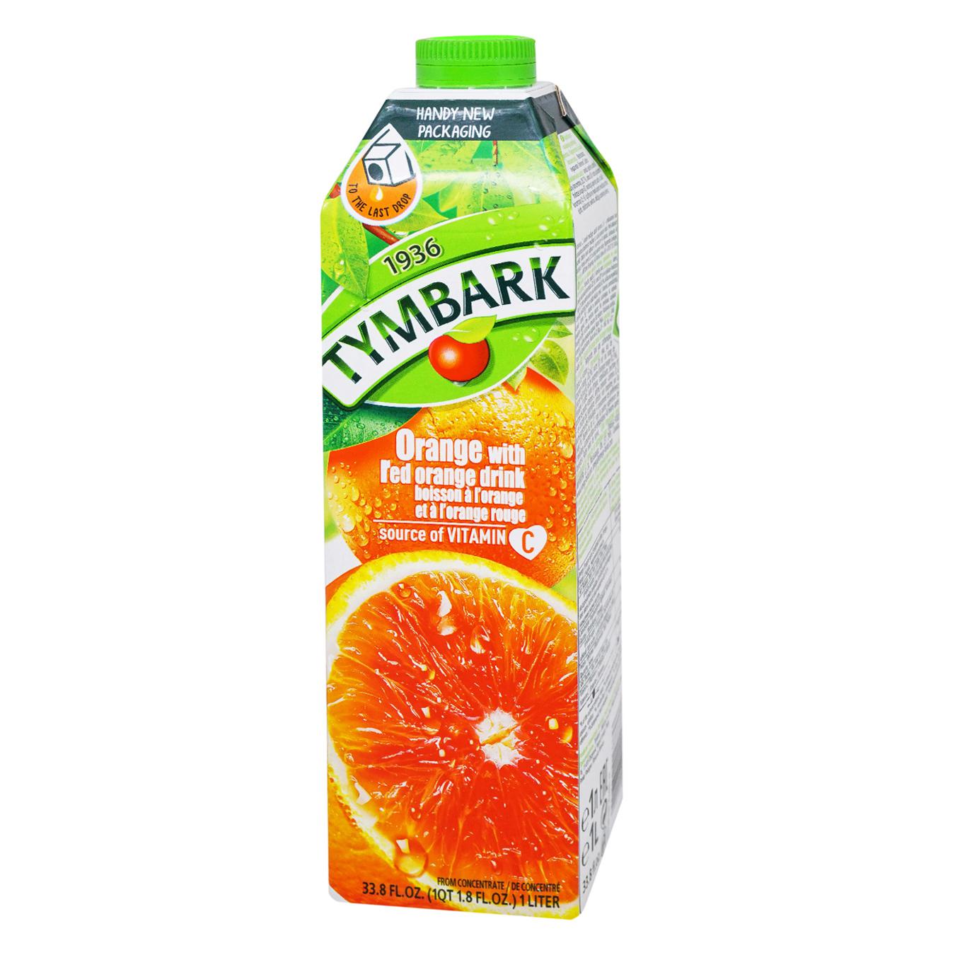 Напиток Tymbark апельсин красный апельсин 1л