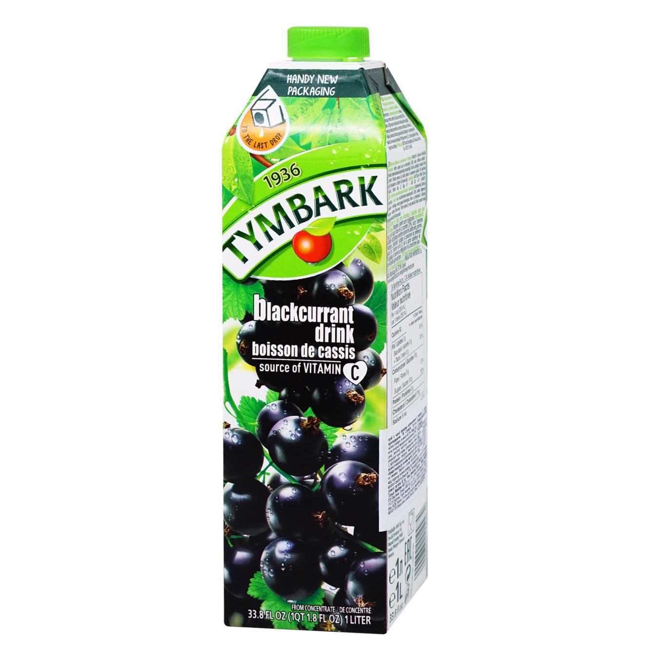 Tymbark blackcurrant drink 1l