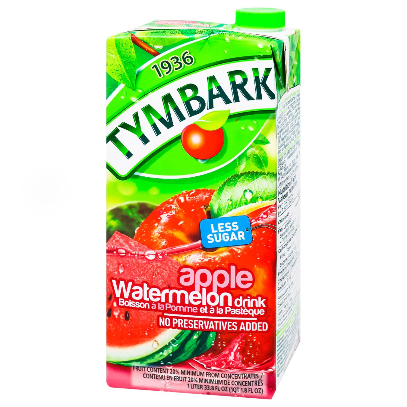 Напиток Tymbark яблоко,арбуз 1л