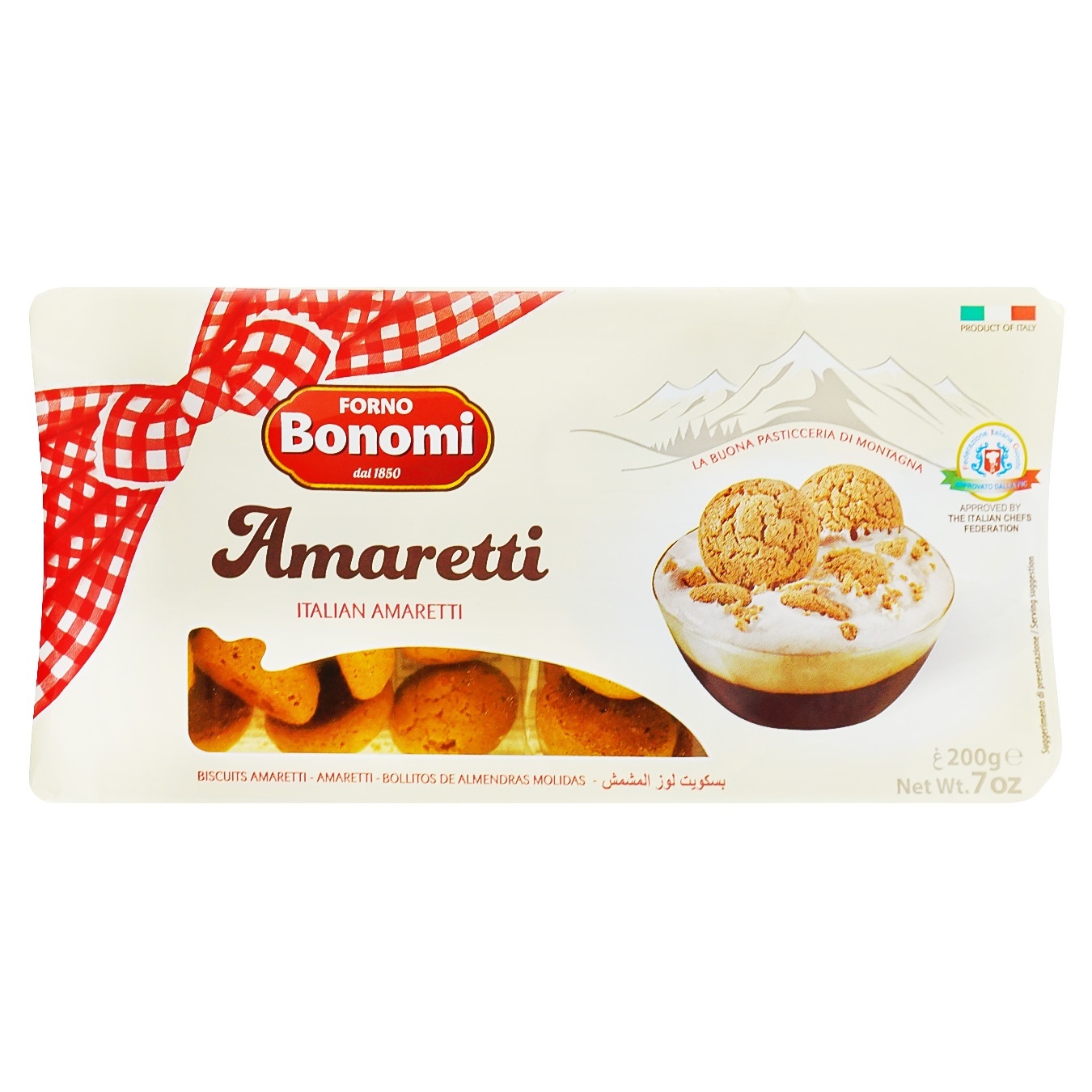 Печенье Bonomi Amaretti 200г