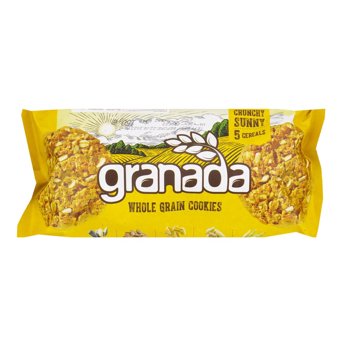 Печенье Granada цельнозерновое подсолнечник+лен 150г