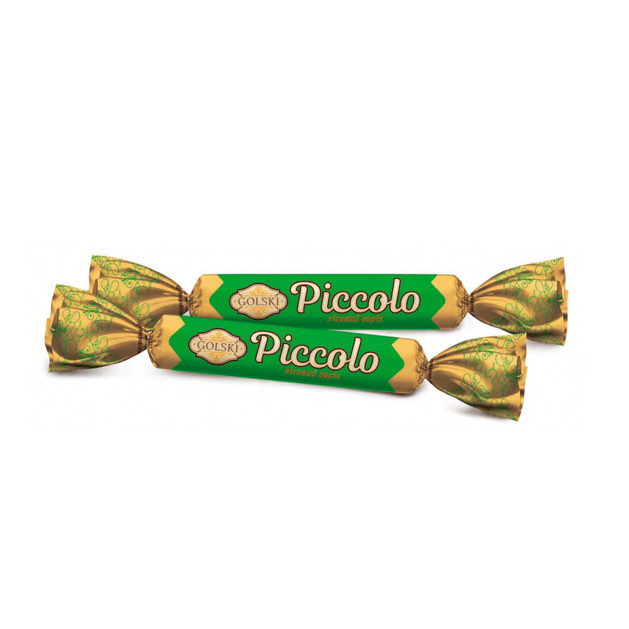 Цукерки глазуровані GOLSKI Piccolo зі смаком лісового горіха 1кг