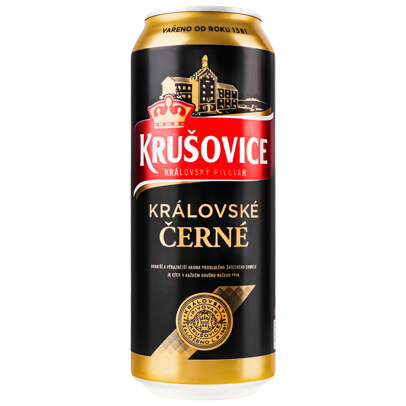 Пиво Krusovice Cerne темне 3.8% 0.5л