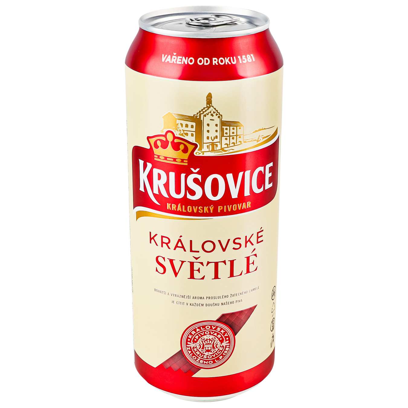 Krusovice Svetle Beer light 4,2% 0,5l 2