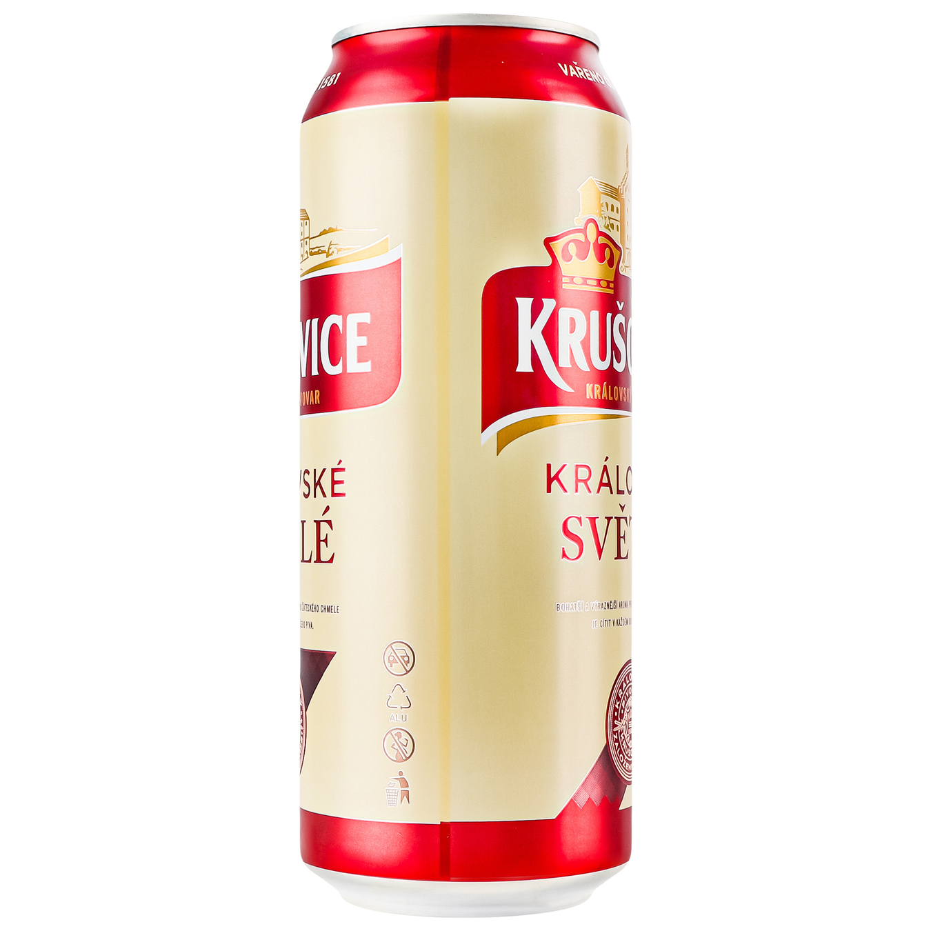 Krusovice Svetle Beer light 4,2% 0,5l 4