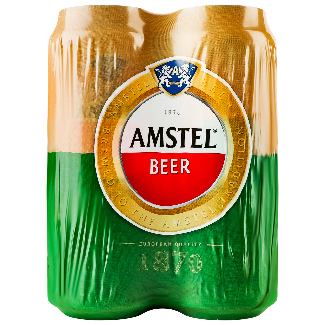 Light beer Amstel 5% 4*0.5 l