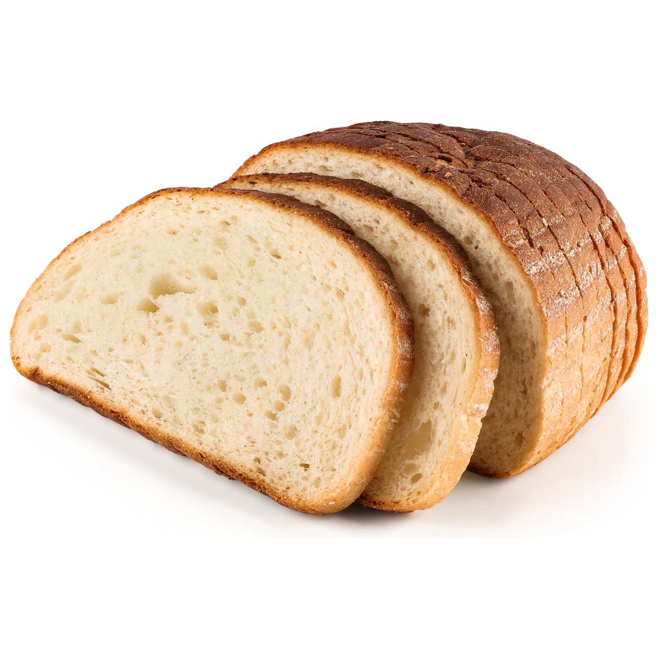 Хлеб Царь-Хлеб пшеничный Панский половинка нарезанный ломтиками 400г 2