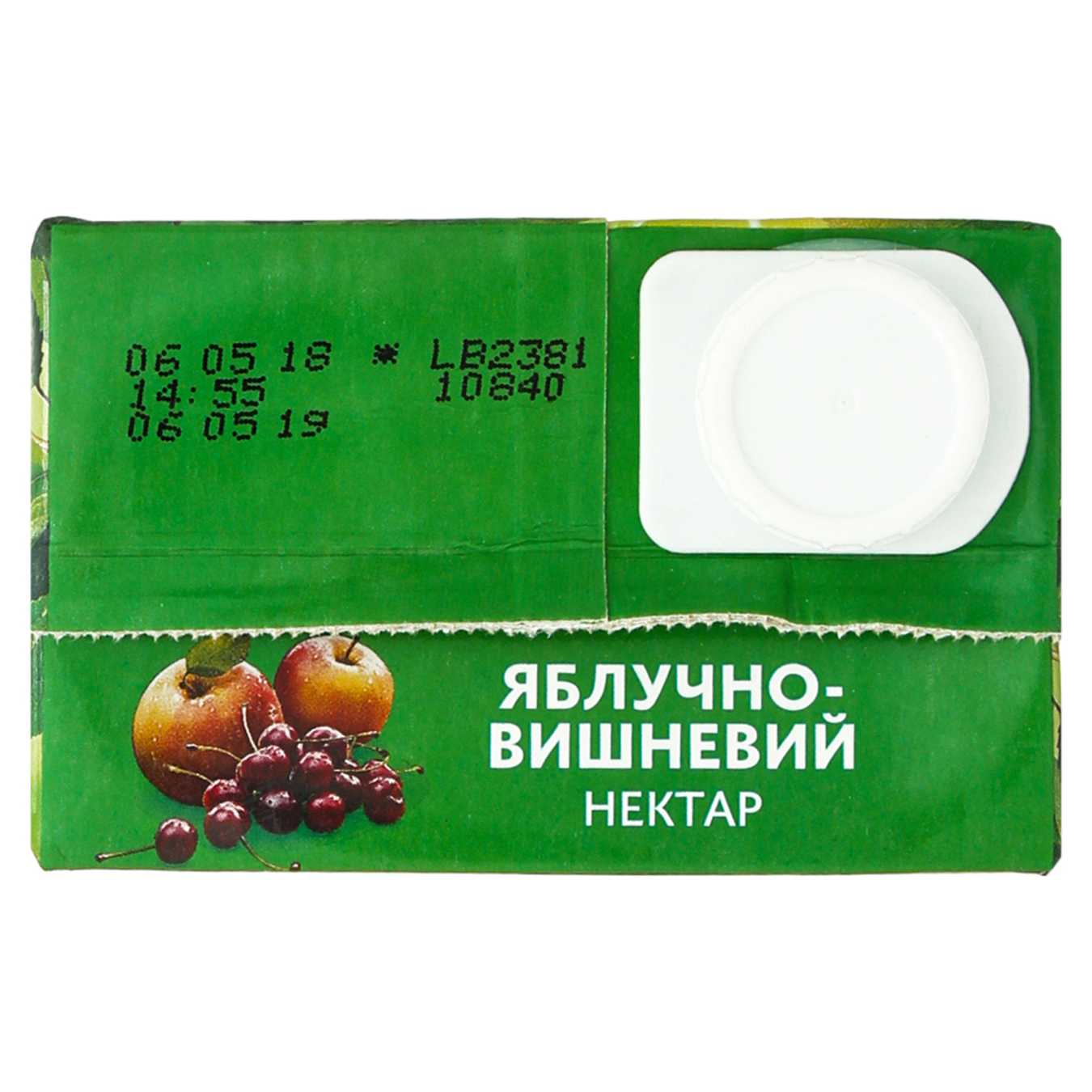 Нектар Садочок Яблучно-вишневий 0,95л 6