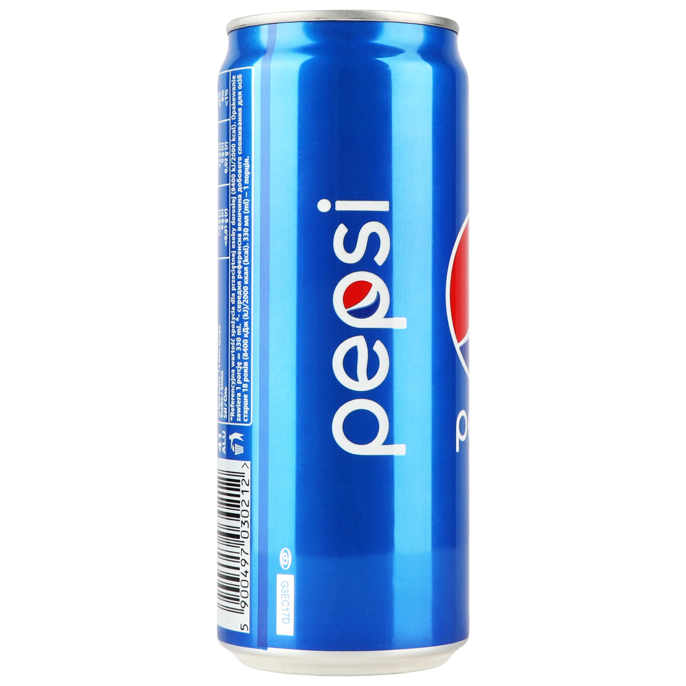 Pepsi carbonated drink 330ml can 3