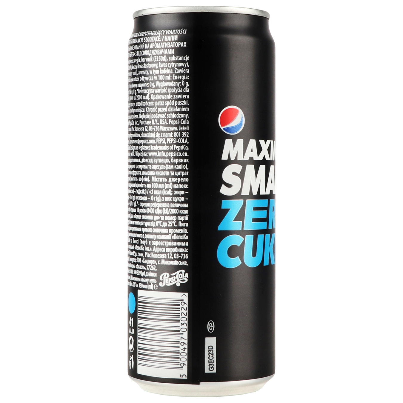 Pepsi Max Drink 330ml 3