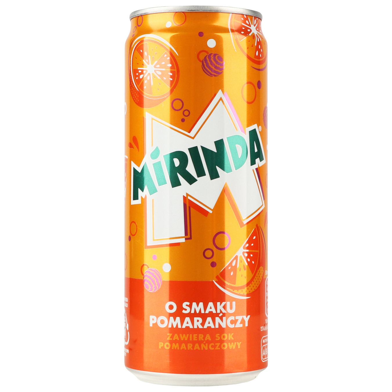Carbonated drink Mirinda Orange 330ml