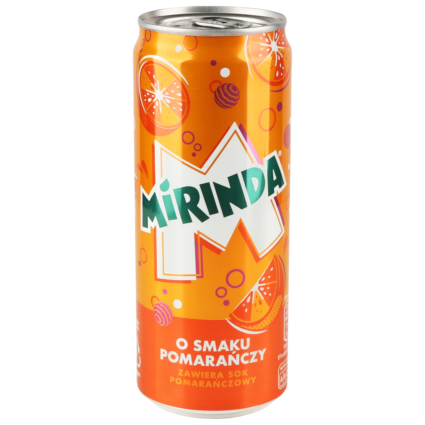 Carbonated drink Mirinda Orange 330ml 2