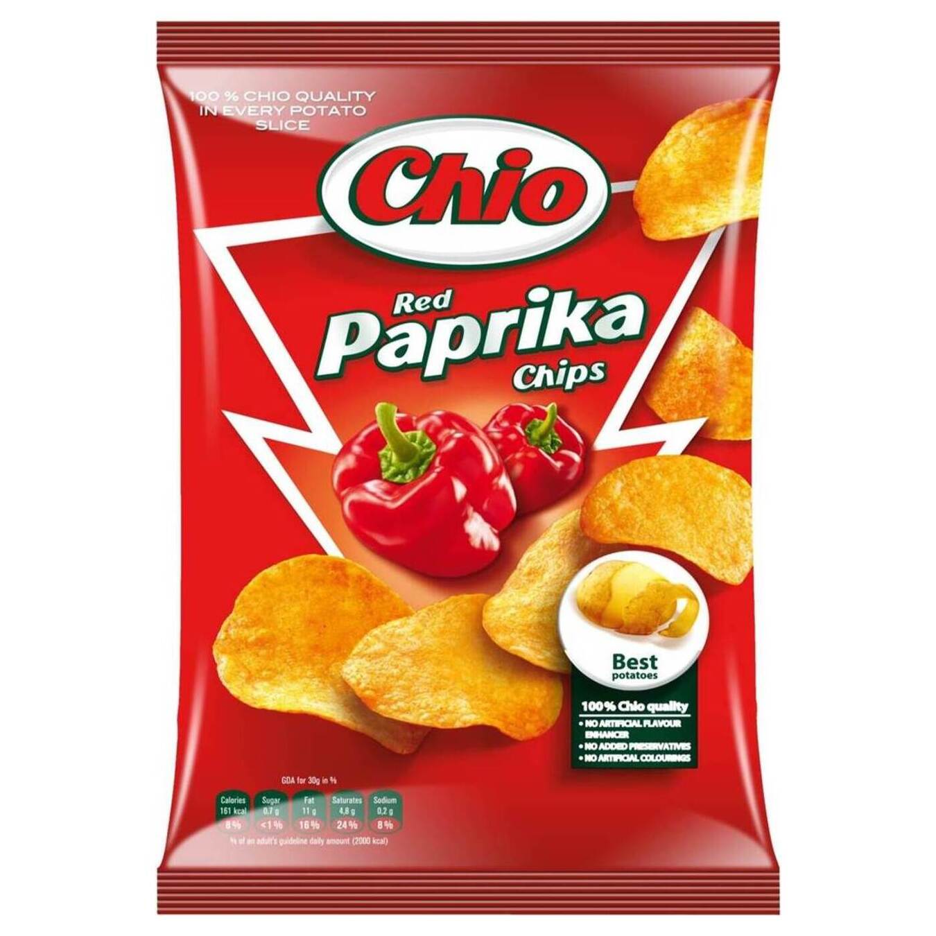 Chio potato chips with paprika 75g
