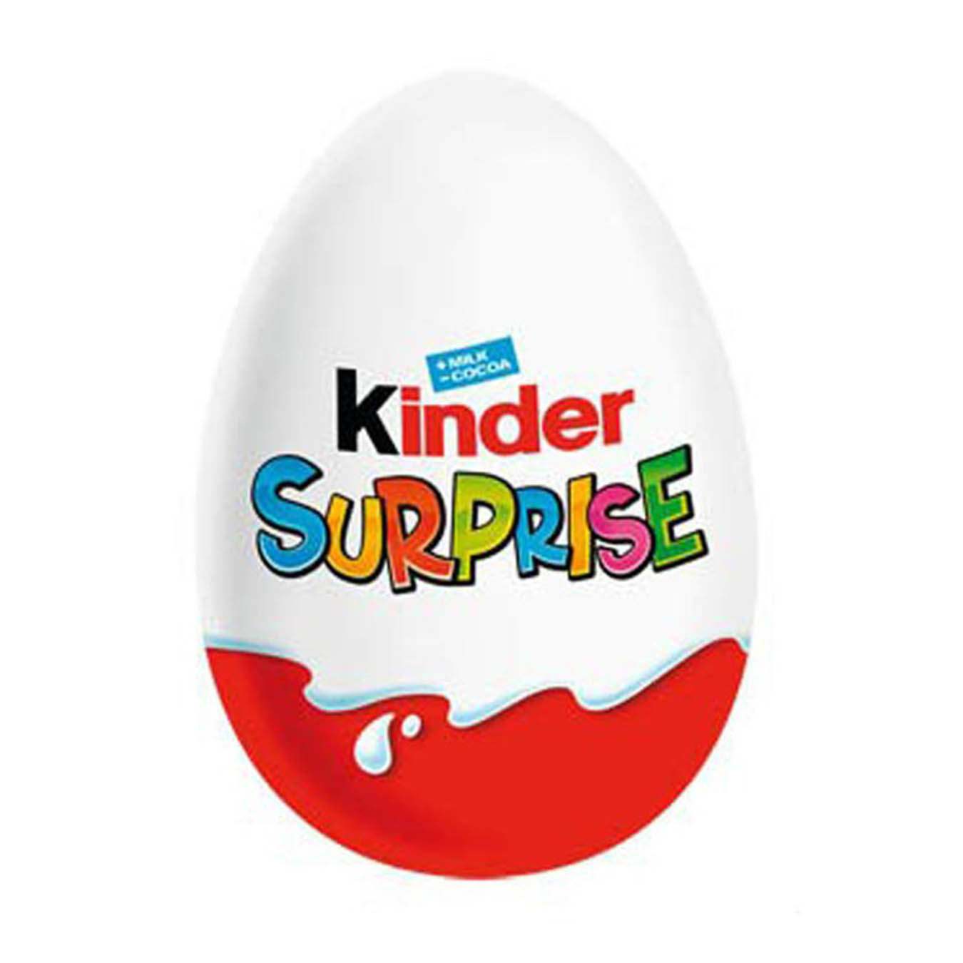 Kinder Surprise egg in the Classic assortment made of milk chocolate and a toy inside 20g