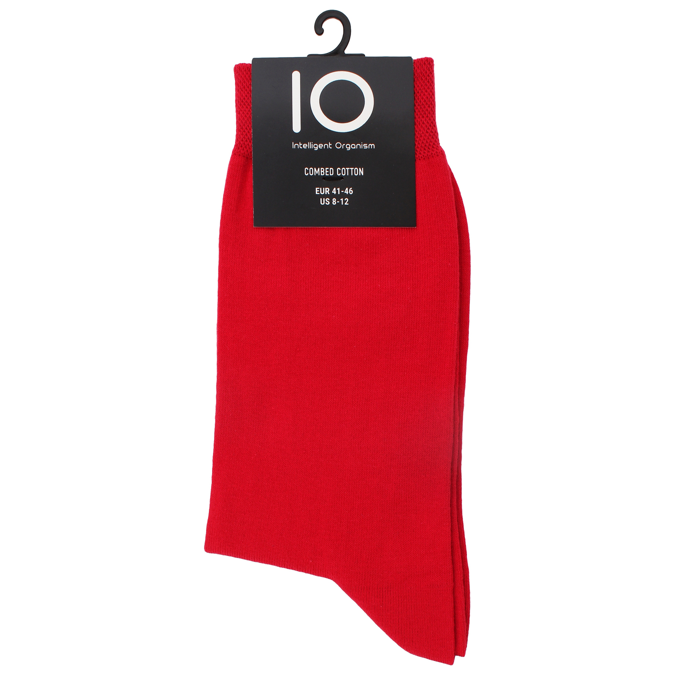 IO socks for men, red, 41-46 years