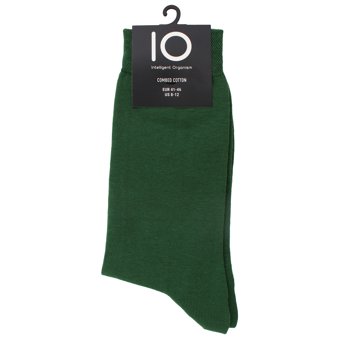 IO socks for men, dark green, 41-46 years old.