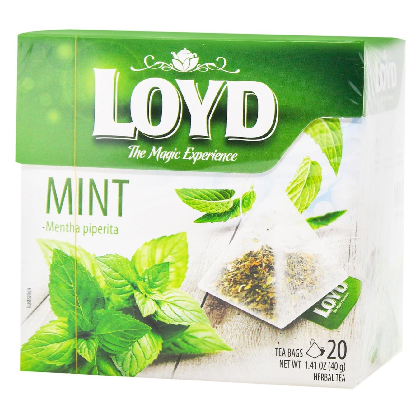 Чай травяной LOYD Мята 2г*20шт