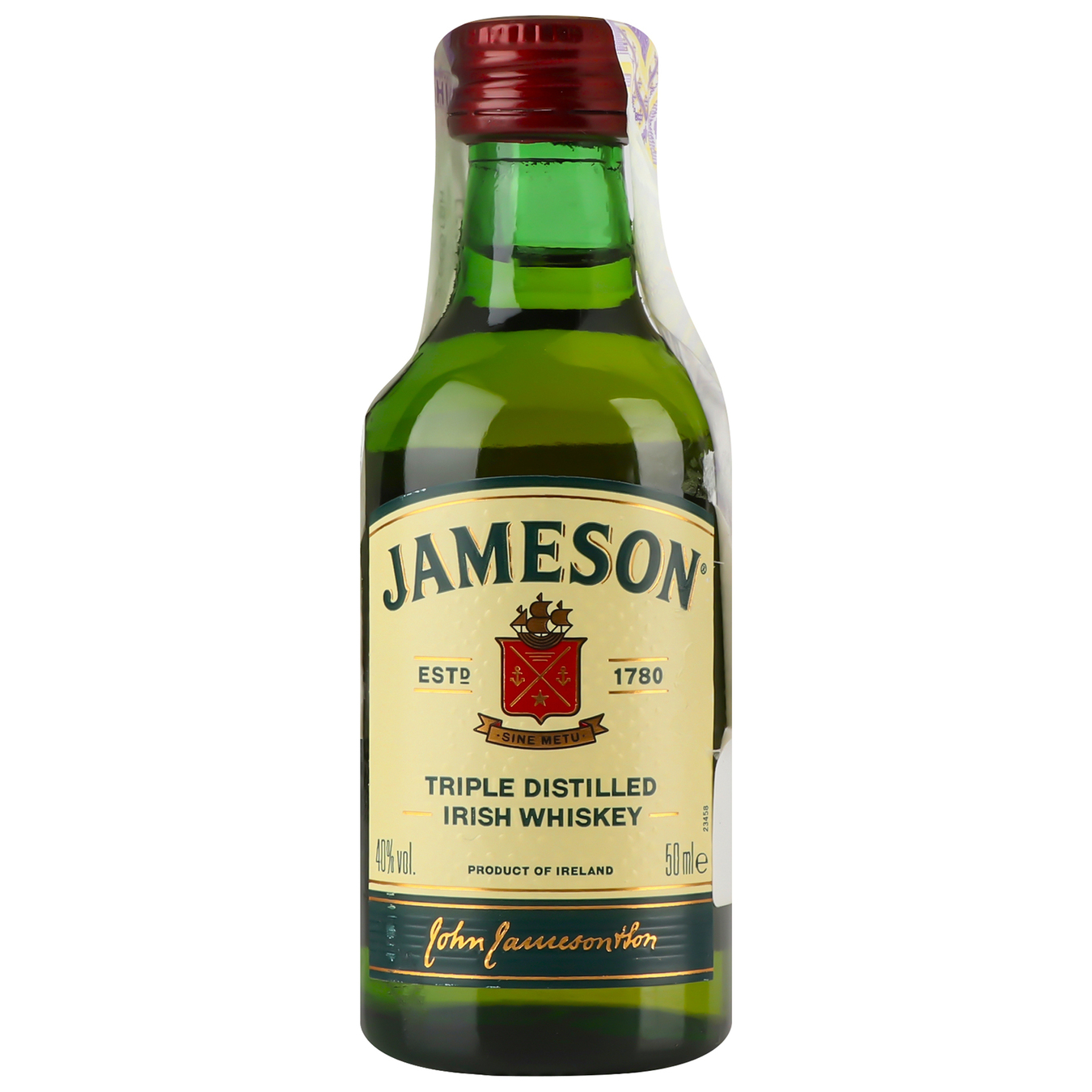 Віскі Jameson ірландське 40% 0,05л