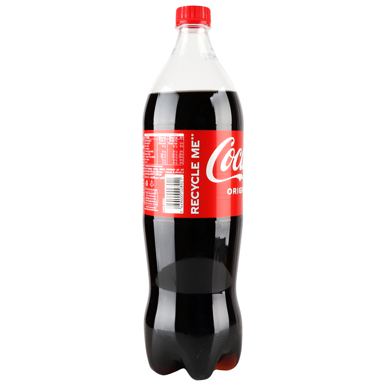 Напій сильногазований Coca-Cola 1,25л ПЕТ 3