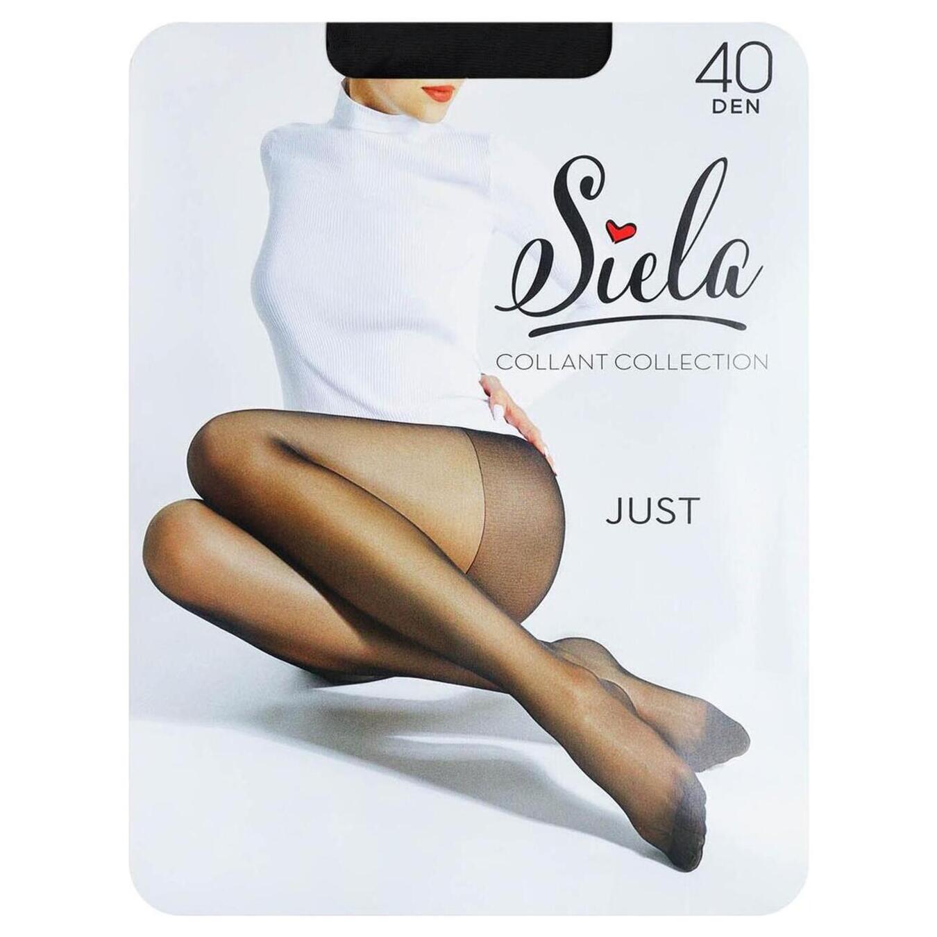 Women's tights Siela Just 40 days nero size 2