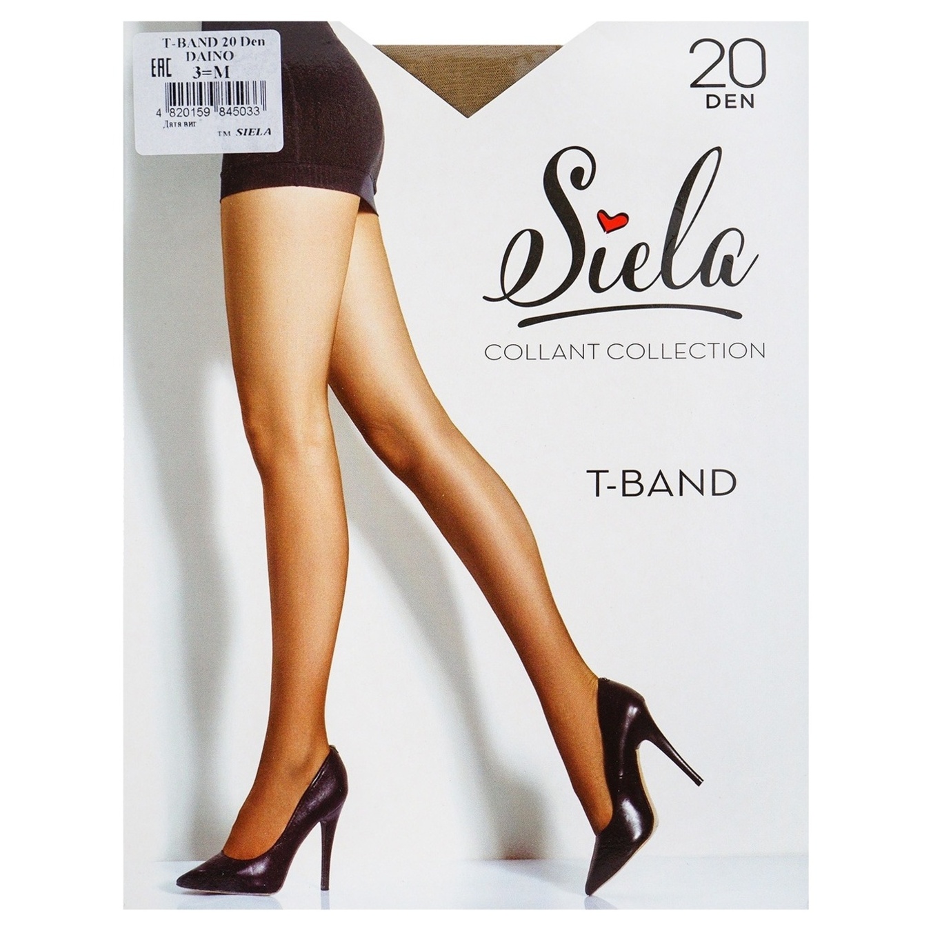 Women's tights Siela T-Band 20 days daino size 3