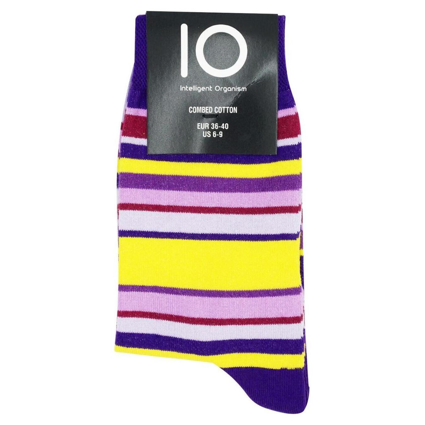 Шкарпетки IO жіночі фіолетові 36-40р.