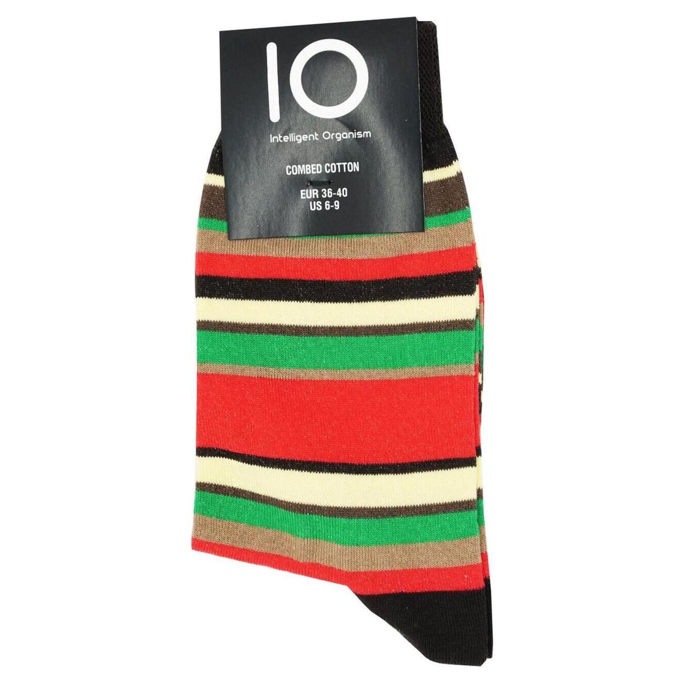 Women's IO socks, light brown, 36-40 years old.