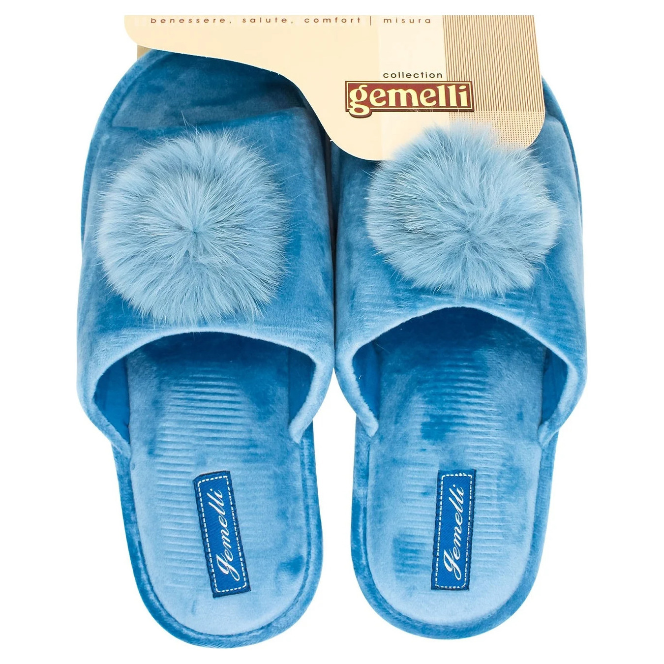 Gemelli Pukhnastyk home shoes for women 36-41 years old. 2