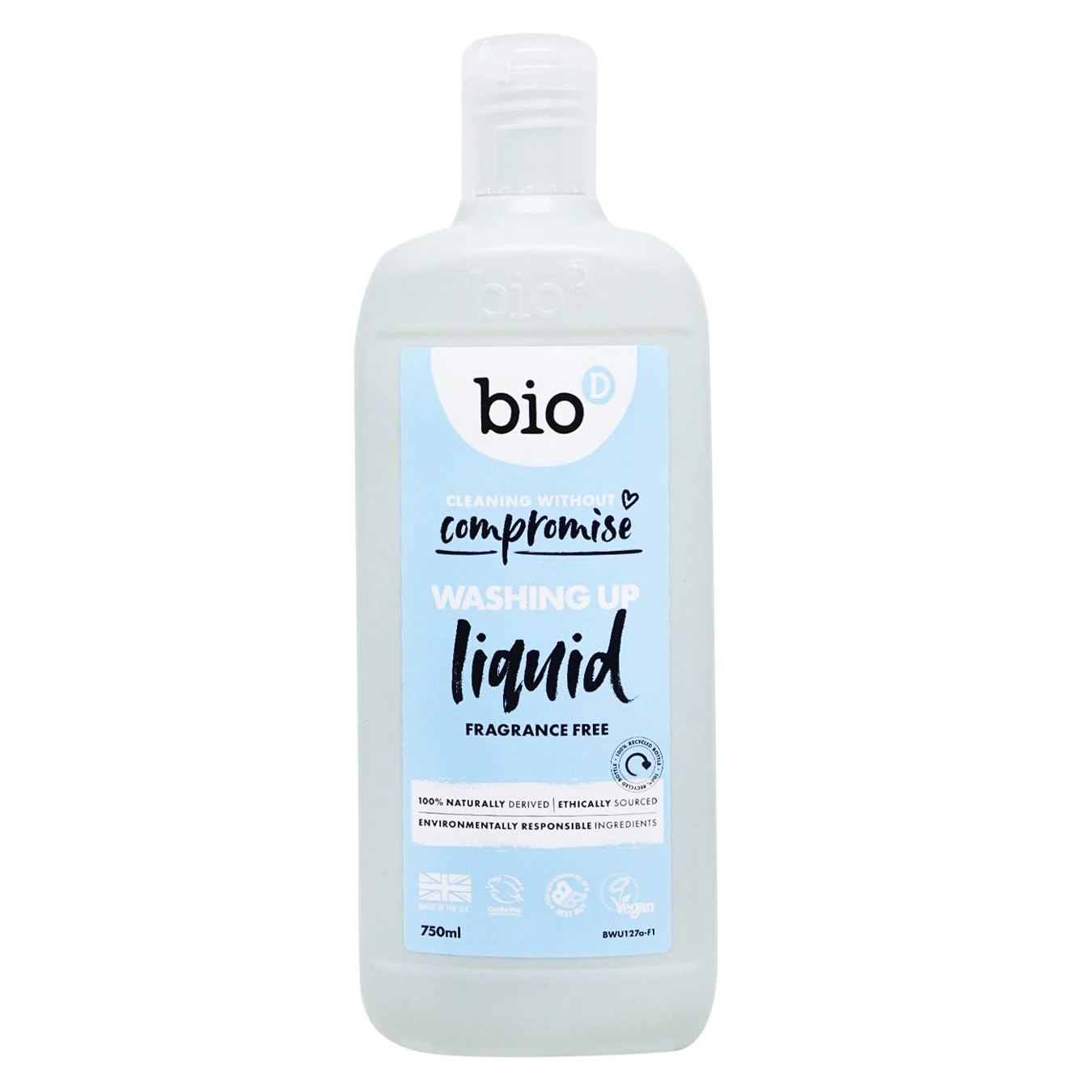 Bio-D laundry conditioner, ecological, fragrance-free, 1 liter