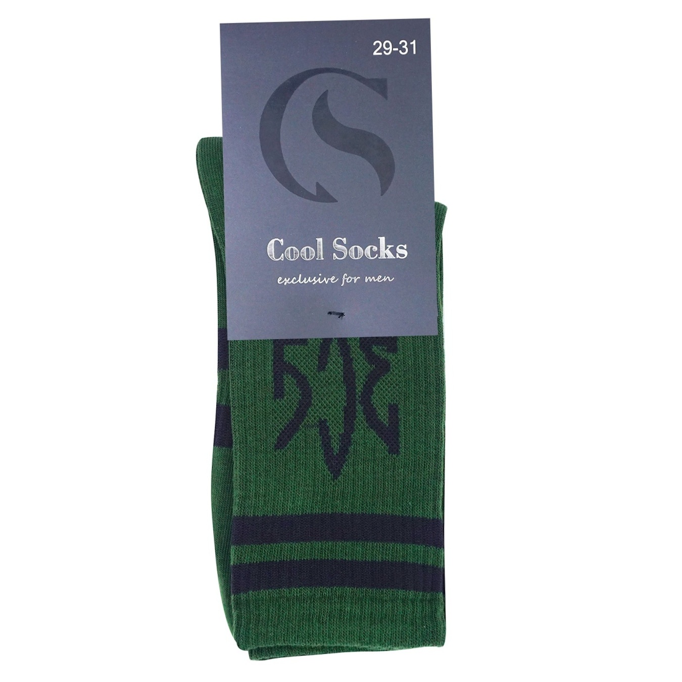 Шкарпетки Cool Socks Патріотичні ЗСУ високі хакі 29-31 р.