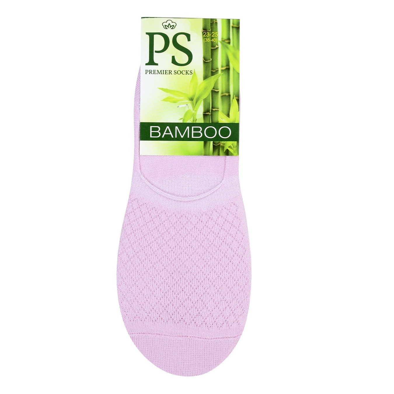 Подследники женские Premier Socks Bamboo цветные открытые с силиконом ажурные 23-25р. 3