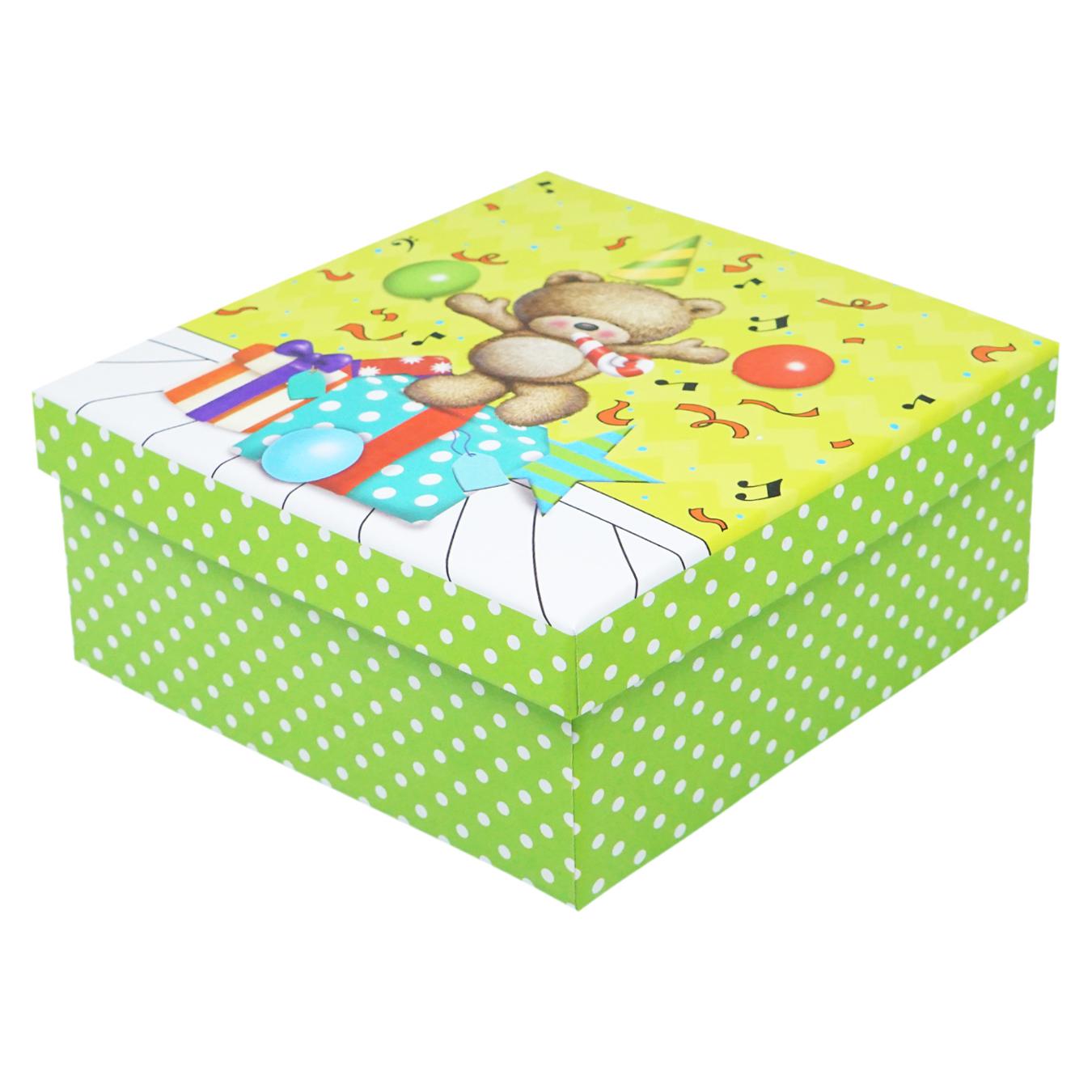 Box Happycom Holiday 15*15*7.5cm