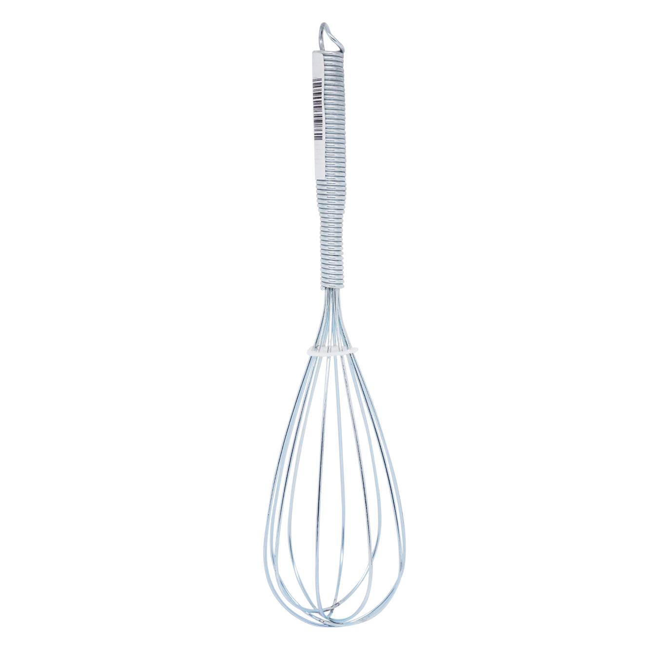 Whisk for whipping with a metal handle