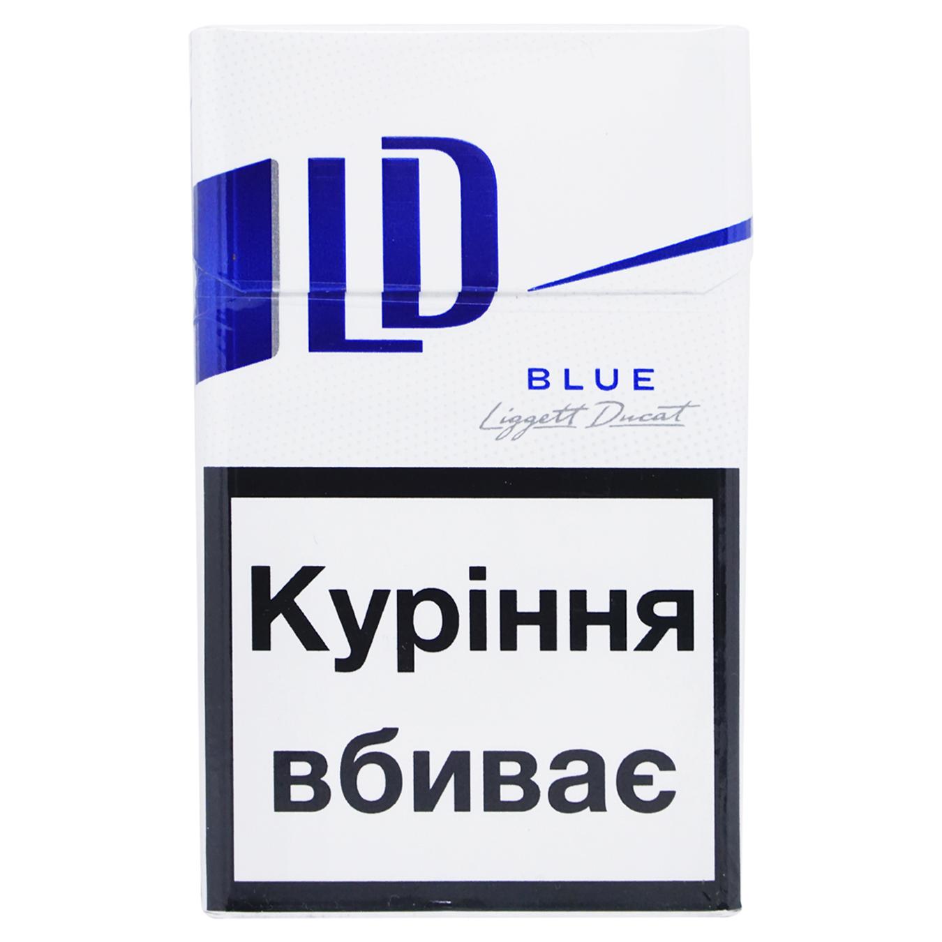 Cigarettes LD Blue 20pcs (the price is indicated without excise tax)