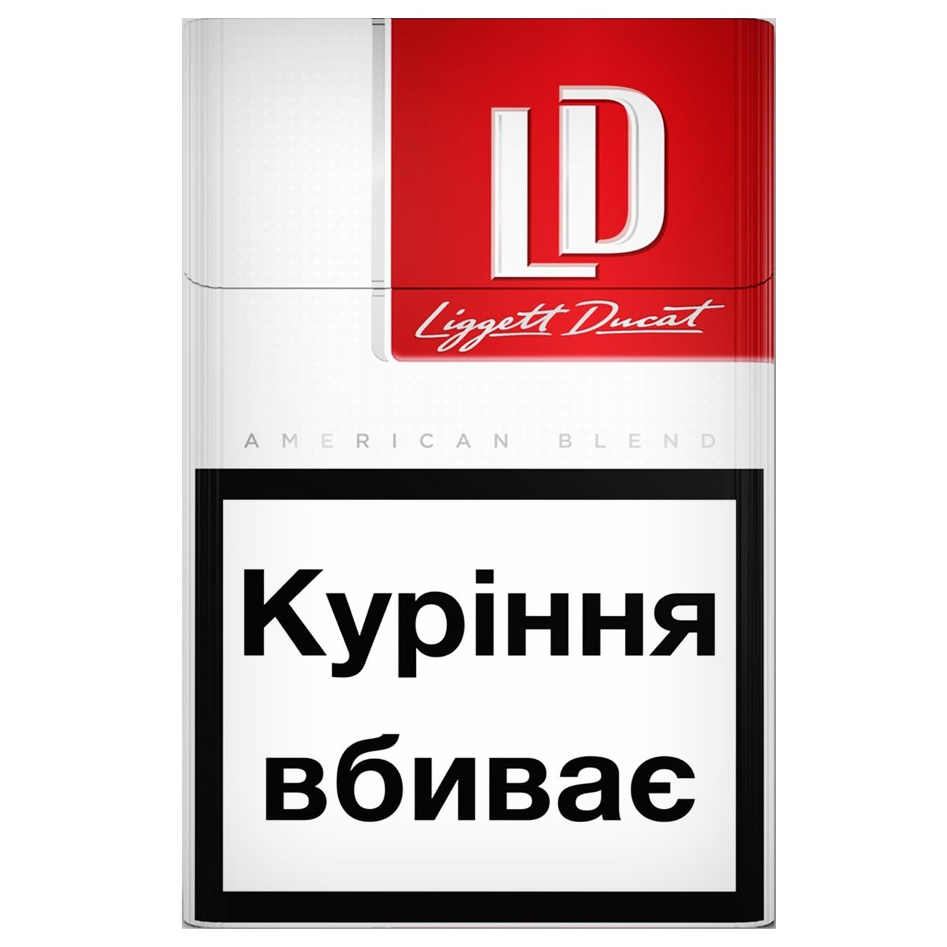 Cigarettes LD Red 20pcs (the price is indicated without excise tax)