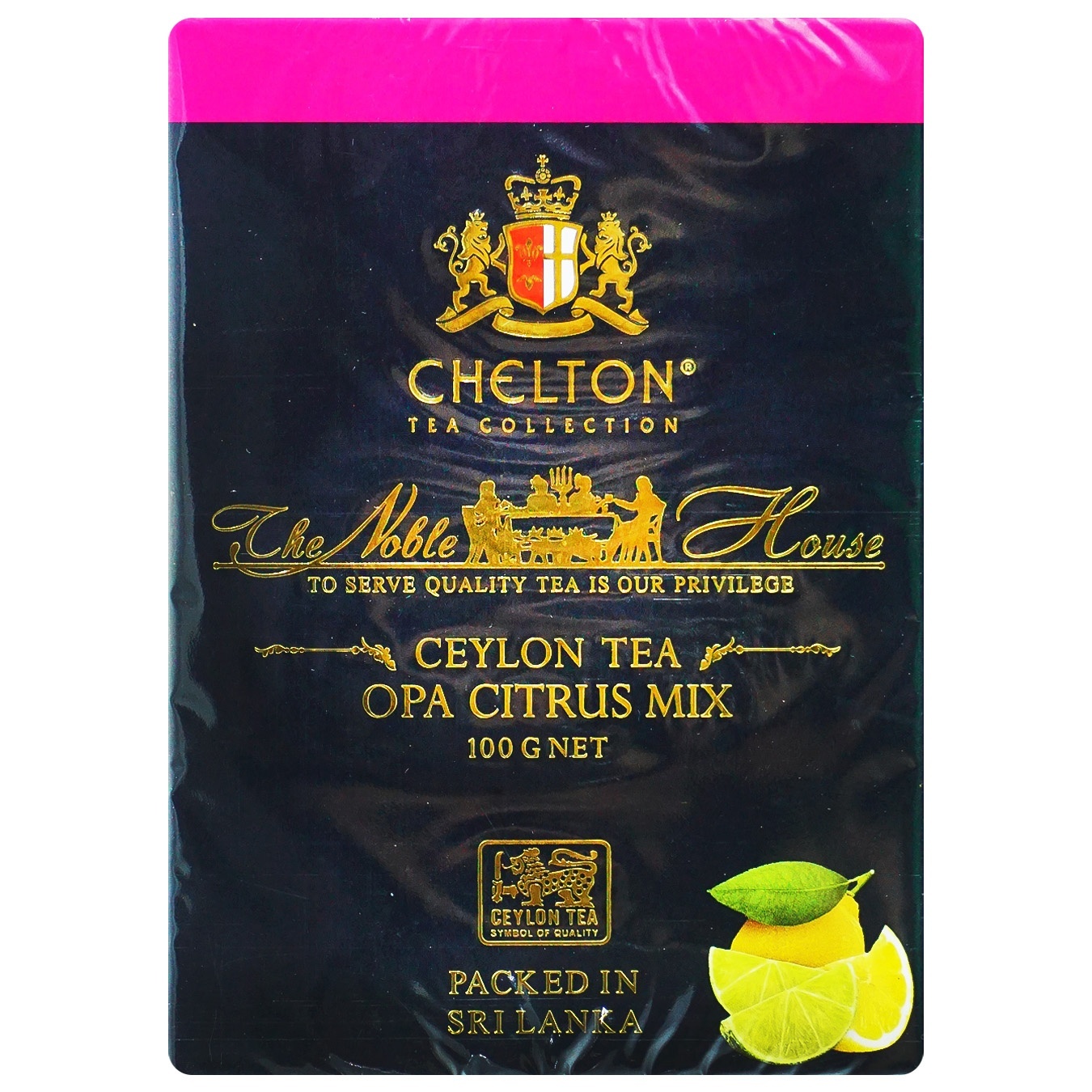 Black tea Chelton Noble House Citrus Mix 100g