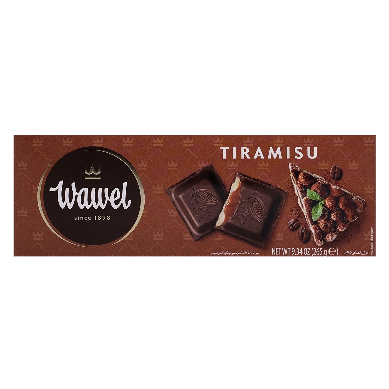 Шоколад Wawel тірамісу 265г