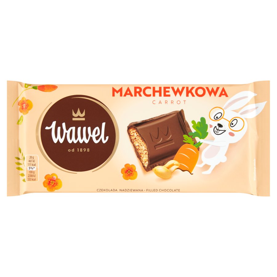 Шоколад Wawel морковный 100г