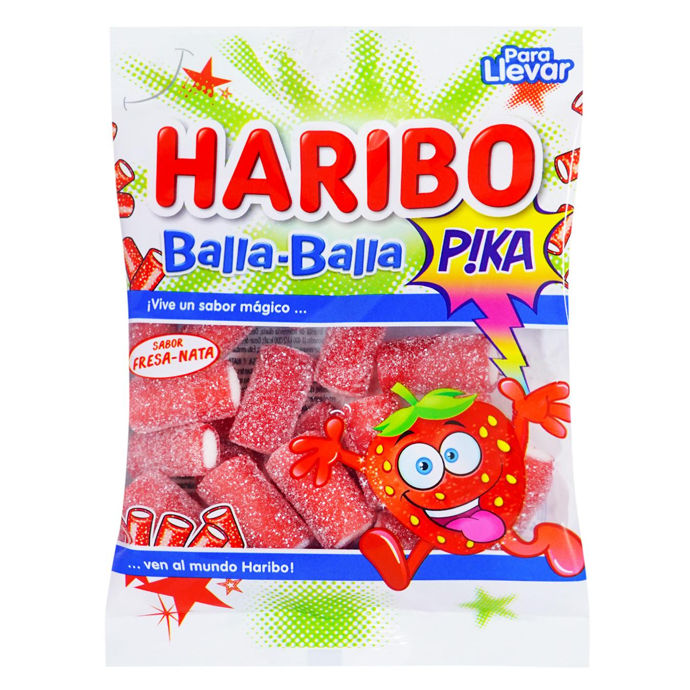 Haribo Balla-Balla Pika chewy strawberry candies 100g