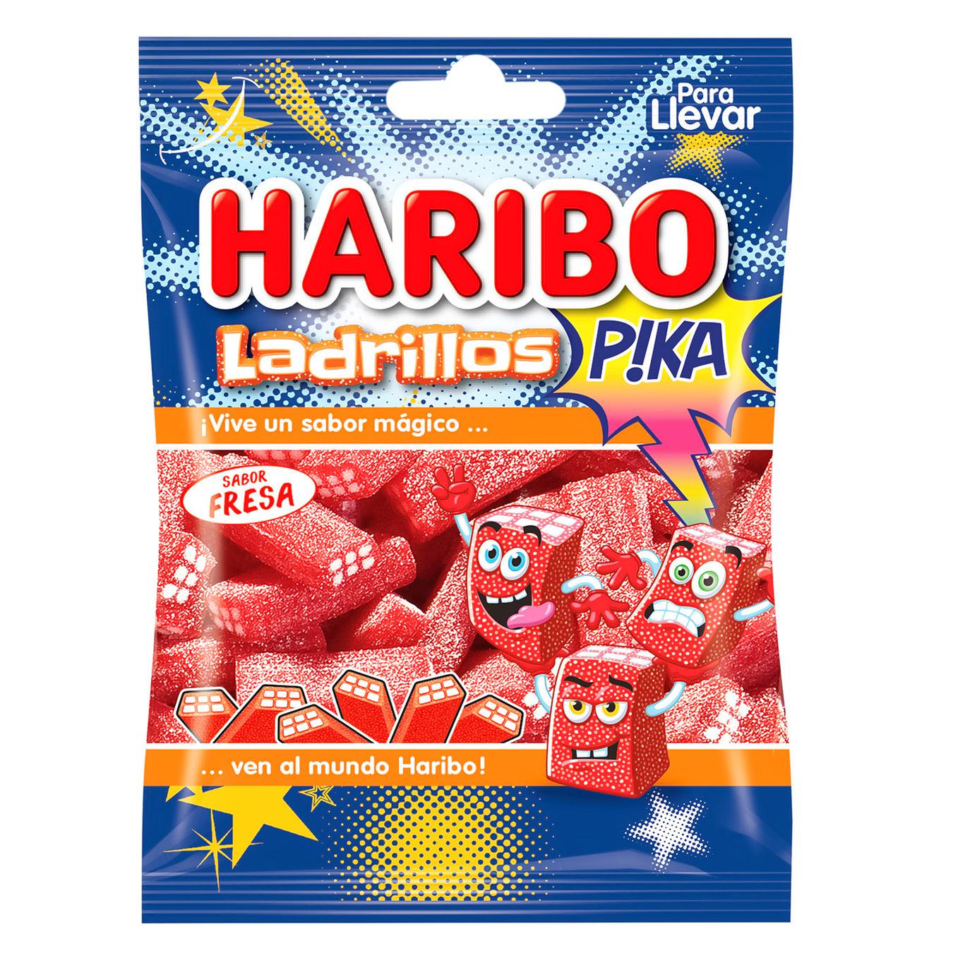 Haribo chewing candies strawberry flavor pieces 100g