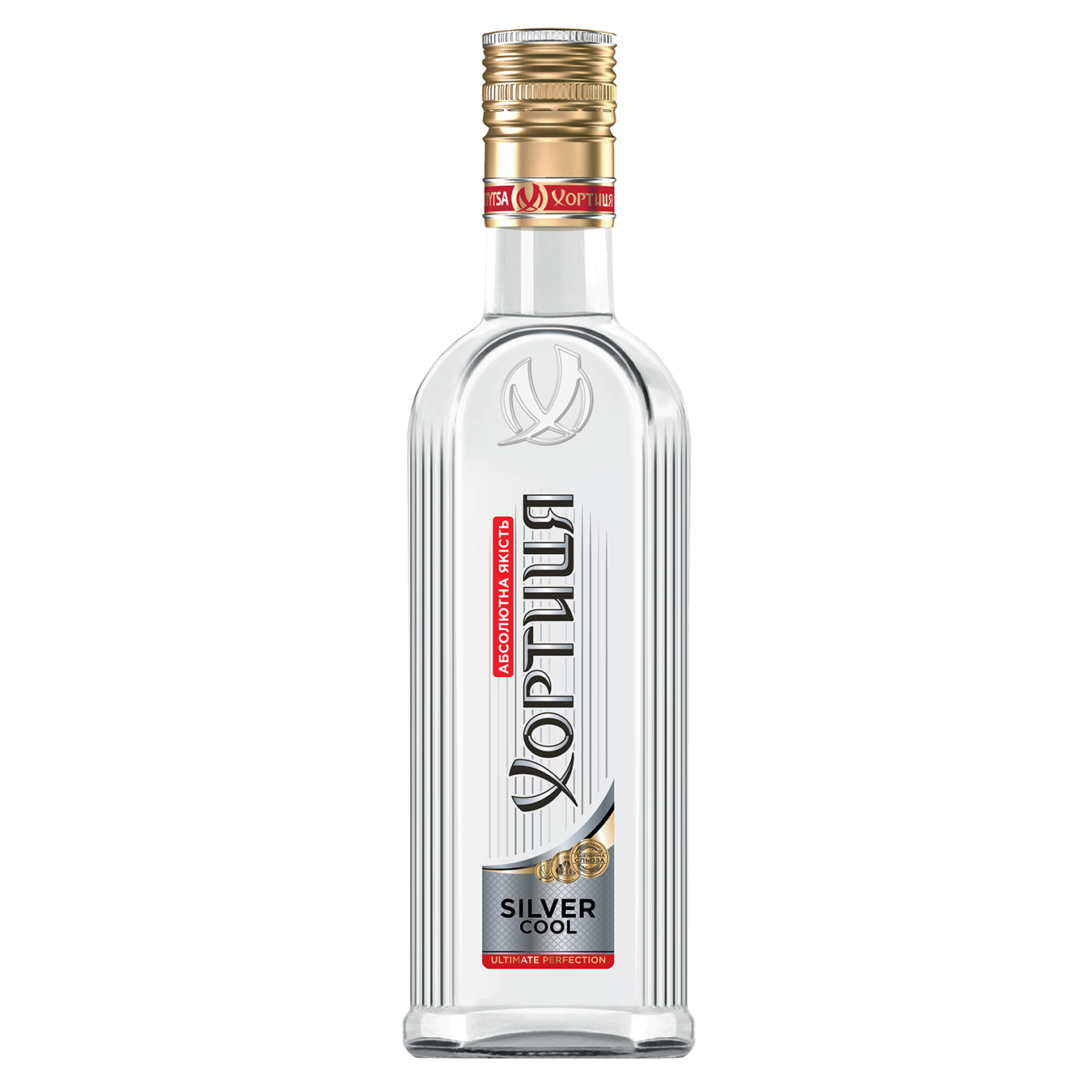 Khortytsya Srybna Prokholoda Vodka 40% 0,5l