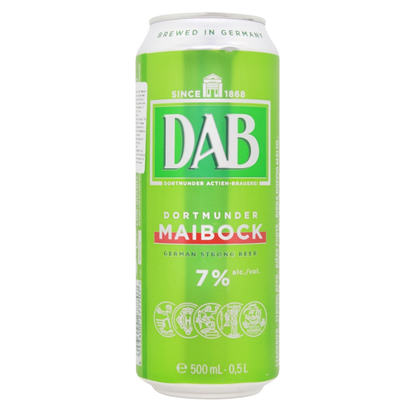 Пиво светлое DAB Maibock 7% 0,5л железная банка